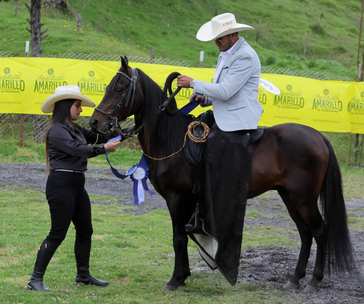 Sebastián López en el Festival Equino