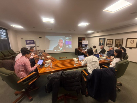 También se escuchó a los candidatos a Senado Fotos | Cortesía Comité Intergremial de Caldas | LA PATRIA