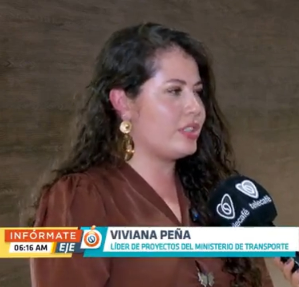 Viviana Peña del Ministerio de Transporte