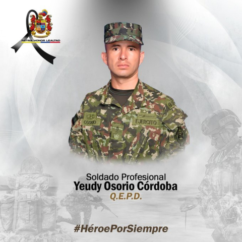 soldado Victoria Caldas asesinado