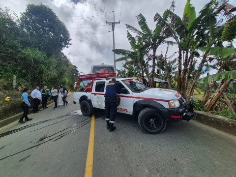 Bomberos atendió el caso