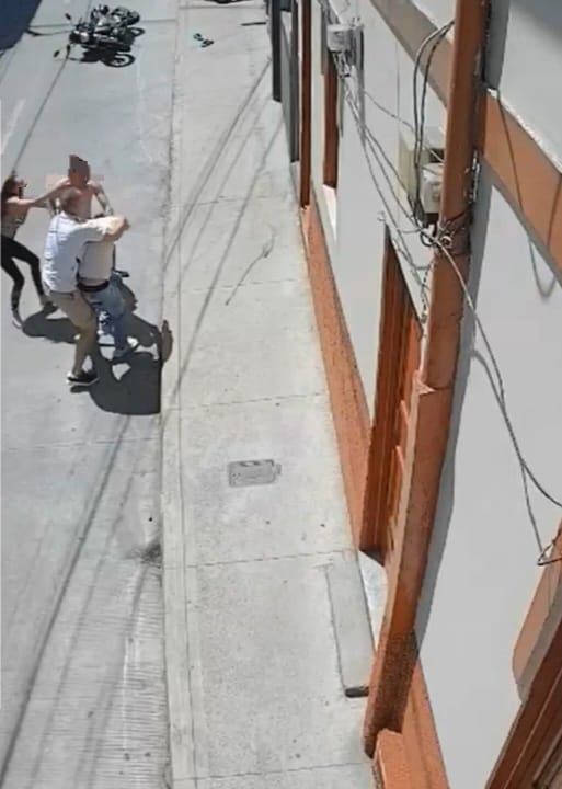 Pelea en Manizales