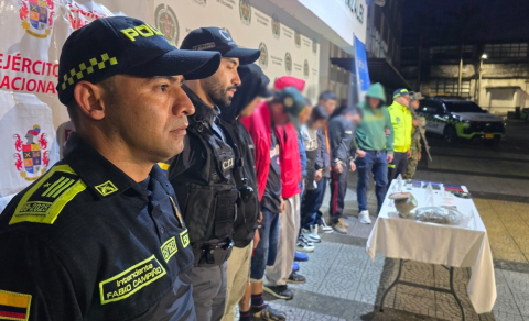 captura miembros La M Maxima Chinchina microtrafico