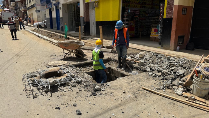 Obras en Anserma