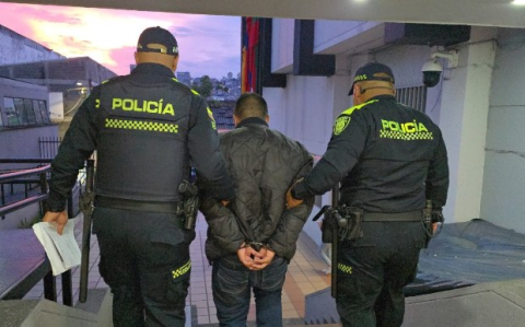 El detenido de 37 años de edad.