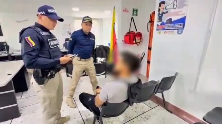 Detenido por Interpol.