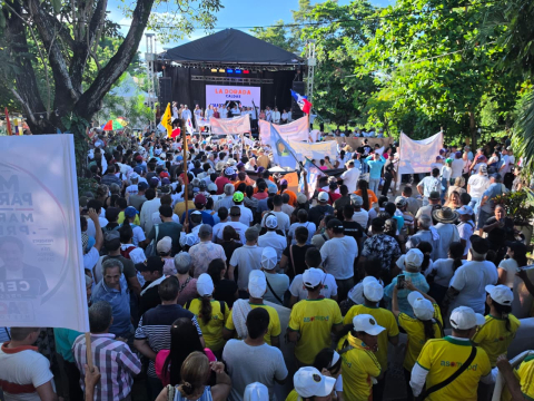 Iván Cepeda en La Dorada