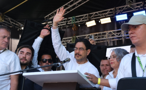 Iván Cepeda en La Dorada