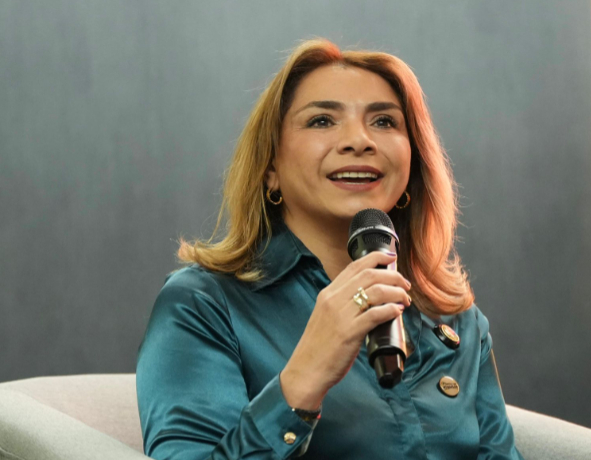 Lina Beatriz Franco, presidenta de la Agencia Nacional de MIneria nominada al Caldense del Año 2025