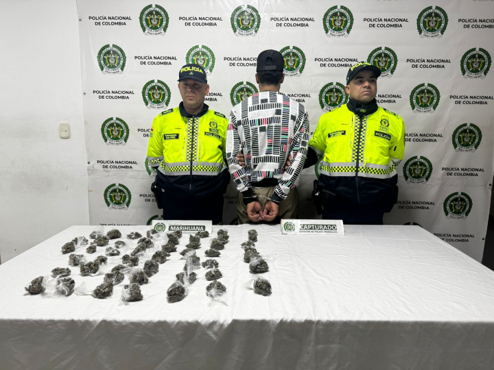 marihuana incautacion Manizales