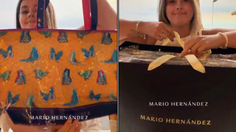 Estos son los bolsos donados por Mario Hernández para las adultas mayores de Neira (Caldas) que viajen a conocer el mar Caribe en septiembre de este 2026.