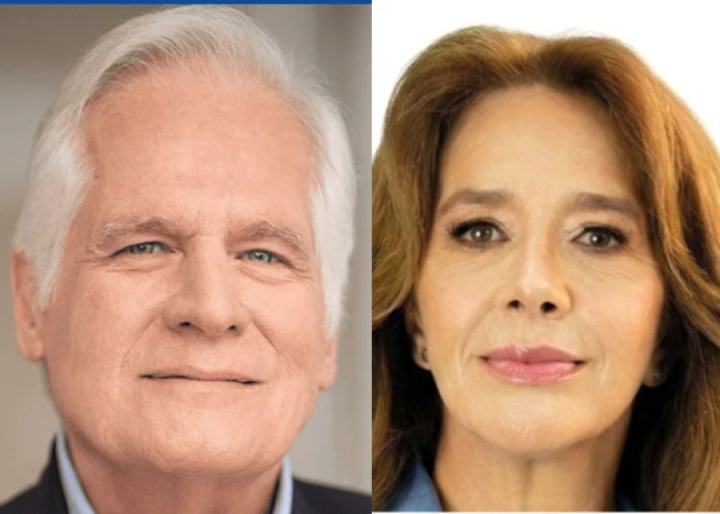 Miguel Uribe y Luisa Fernanda Villegas.