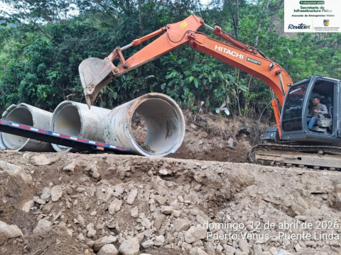 Obras en Puente Linda 