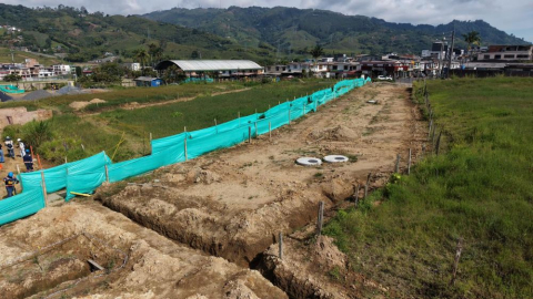 En un 58 % avanza la obra del colector pluvial