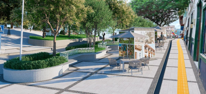 Así se verá el nuevo parque de Apía