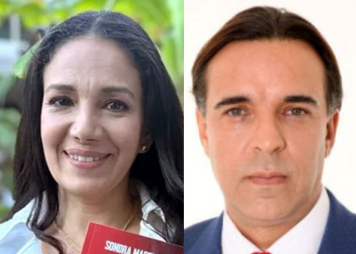 Sondra Macollins Garvin y Leonardo Karam Helo. 