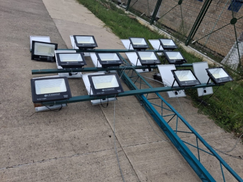 Iluminación estadio Aguadas, Caldas