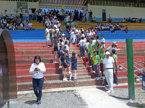 Iluminación estadio Aguadas, Caldas