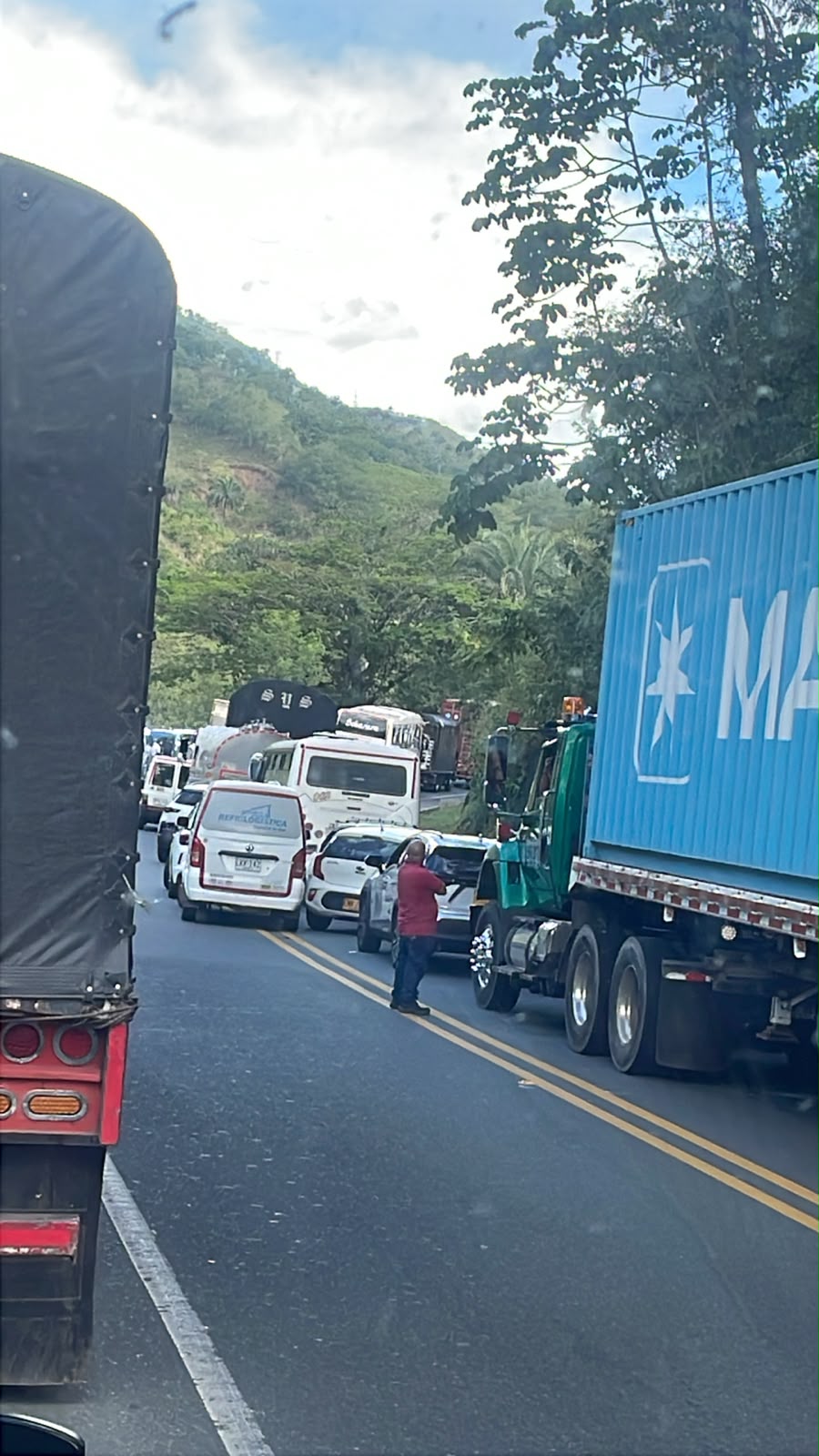 Cierre de vía