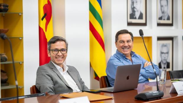 Rectores de la  Unal y de la UTP