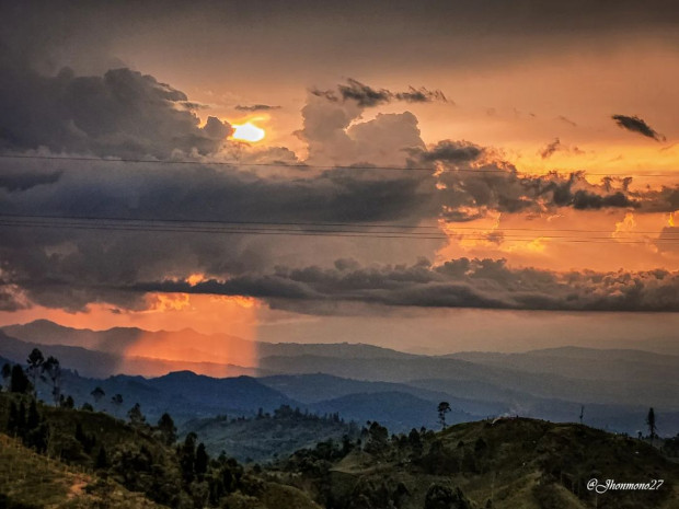 La magia de un atardecer