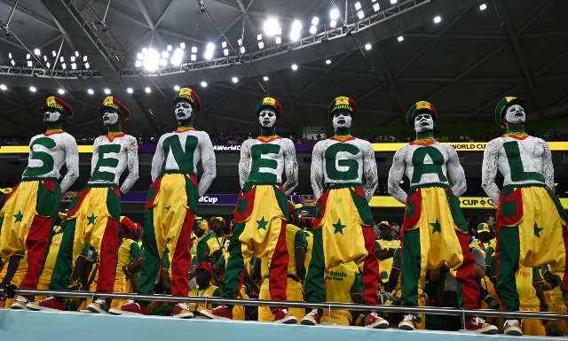 Hinchas de Senegal 