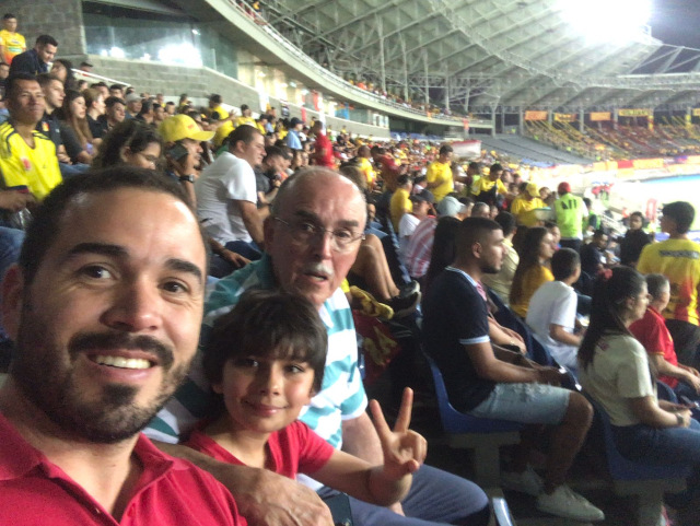 Daniel Hurtado Cano, Samuel Castrillón Cardona y Eduardo Hurtado Reyes. 