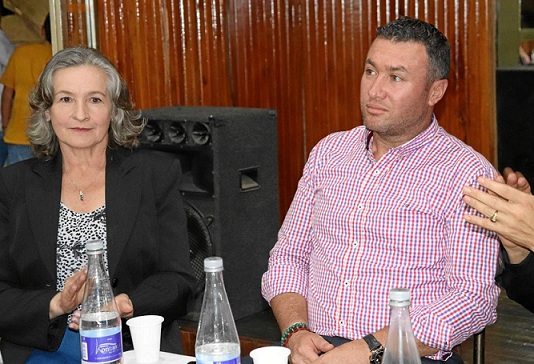 Martha Ospina con Chucho Foto | Rubén Darío López |LA PATRIA 