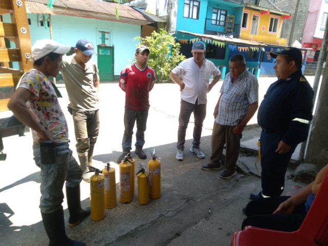 Agradecen la solidaridad Foto|Cortesía Bomberos Marquetalia|LA PATRIA