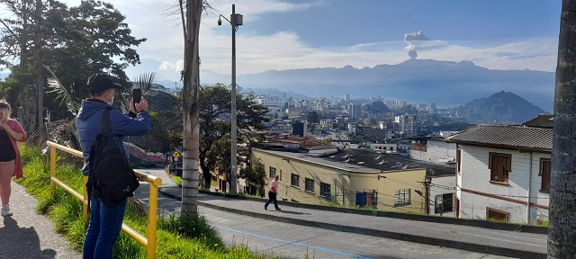 El fotogénico Nevado del Ruiz  Foto | LA PATRIA