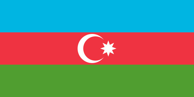 Bandera de Azerbaiyán