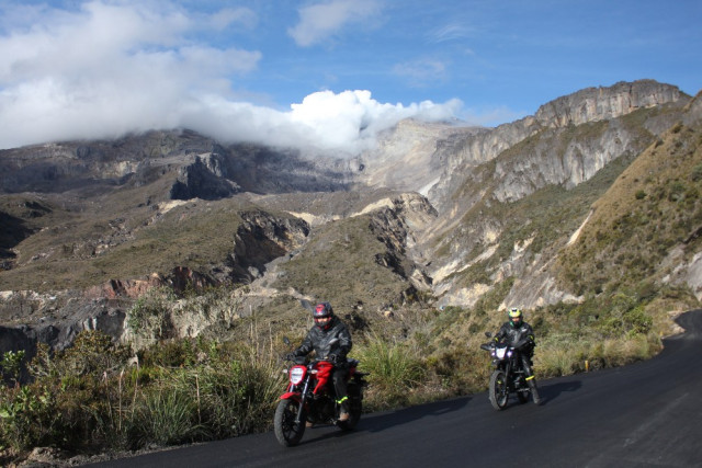 Lahar del Río Lagunilla, una de las cicatrices eruptivas del Volcán Nevado del Ruiz.