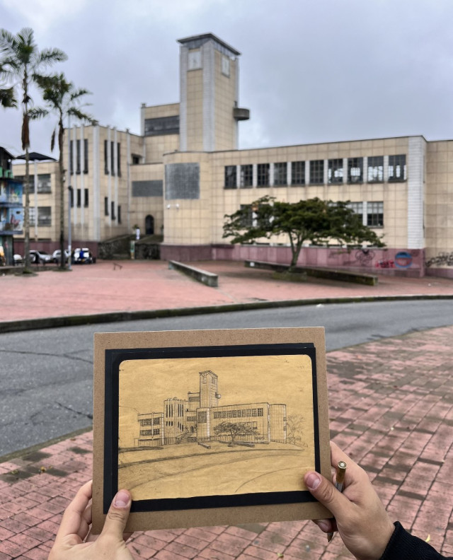 Facultad de Bellas Artes, ubicada en el barrio Chipre