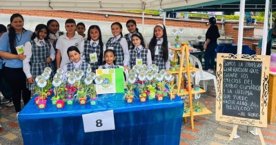 Estudiantes del grado octavo.