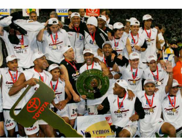 El Once Caldas fue campeón de la Copa Libertadores del 2004, una gesta internacional que en Colombia solo ha logrado también el Atlético Nacional.