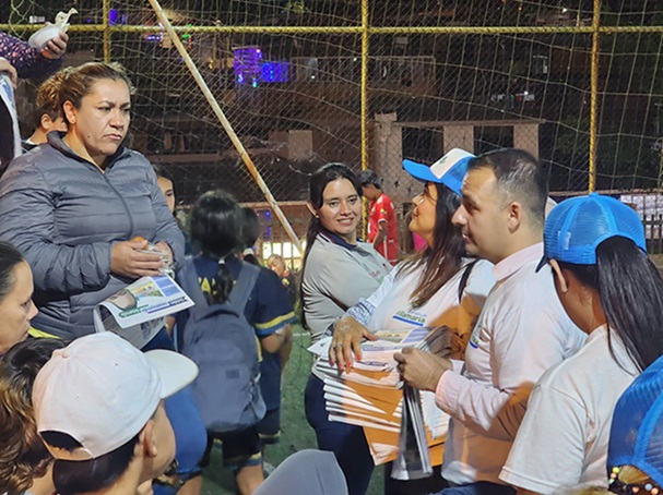 Rendición de cuentas con natilla a bordo Foto | Cortesía | LA PATRIA