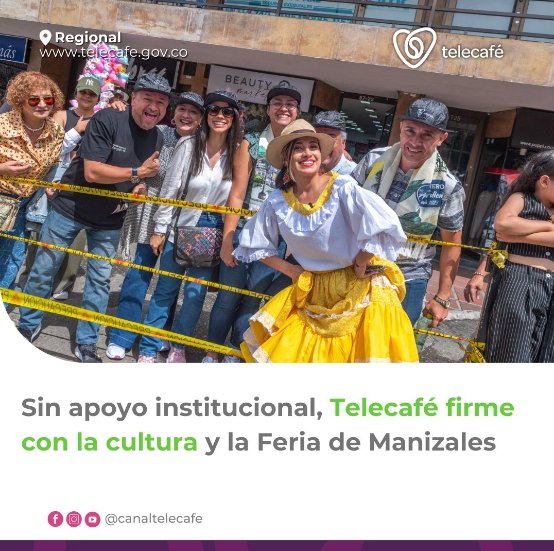 Telecafé reclama apoyo Foto | Tomada de @canaltelecafe | LA PATRIA