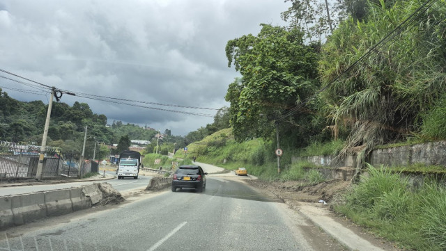 La movilidad en la entrada a Villamaría fluye con normalidad.