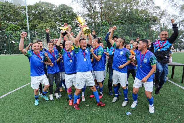 Celebración del título. $4 millones se llevaron por ser campeones.