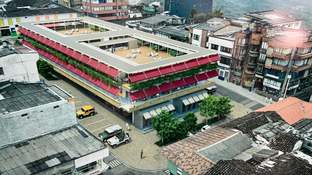 Remodelación plaza mercado de Anserma