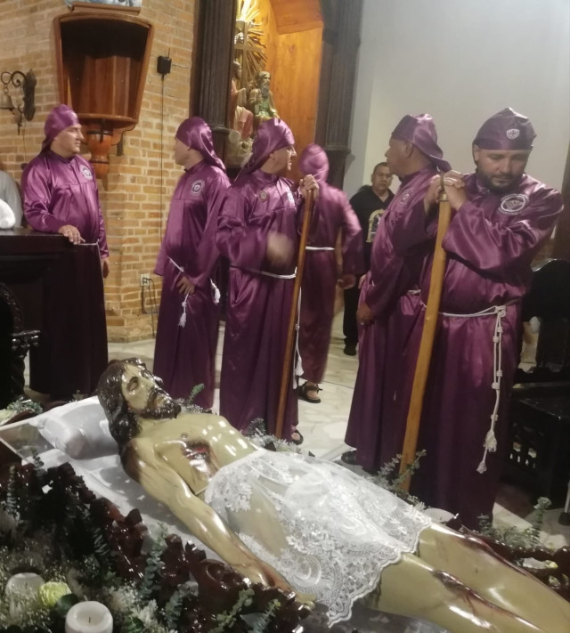 Procesión de La Soledad en Riosucio