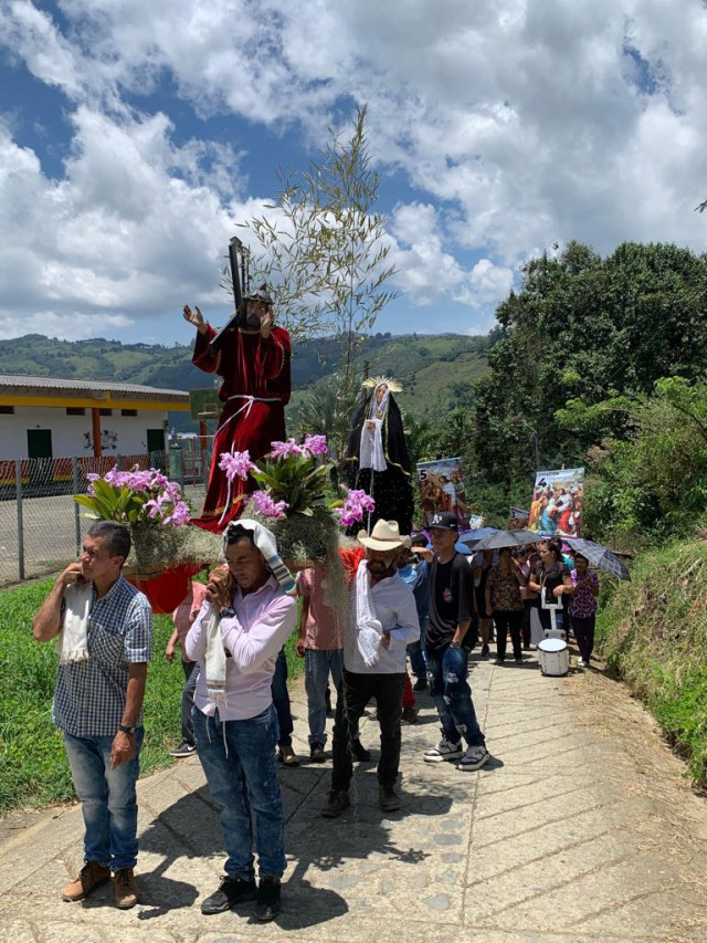 viacrucis las coles pacora