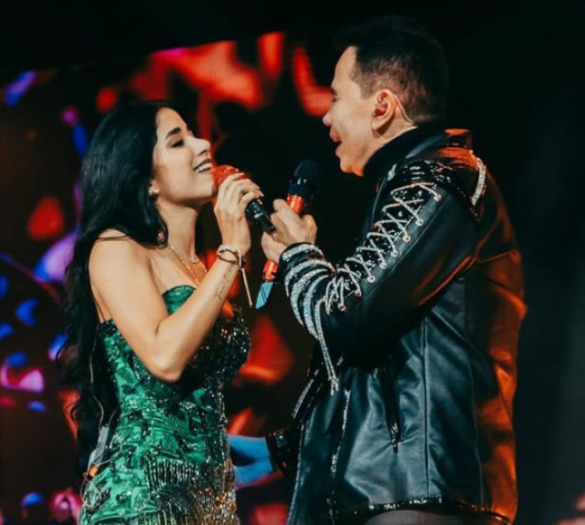 Foto | Tomada del Instagram de Andy Rivera | LA PATRIA Jenny López es la prometida de Jhonny Rivera quien también canta.