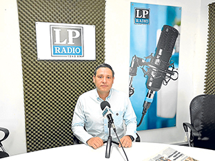 Lizcano comenzó gira Foto | LA PATRIA