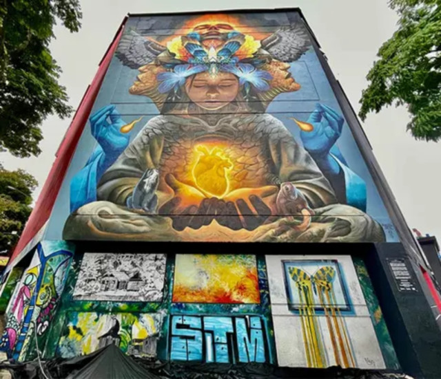 Mil personas con discapacidad acceden a formación en muralismo y artes.