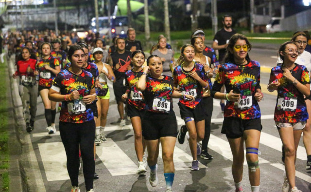 Manizales Night Run. 