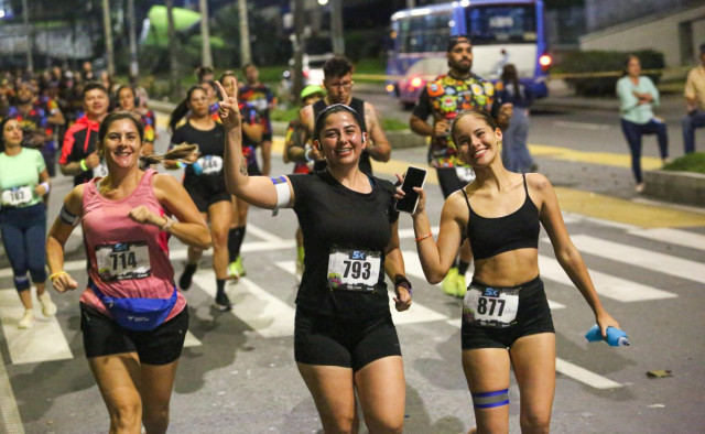 Manizales Night Run. 