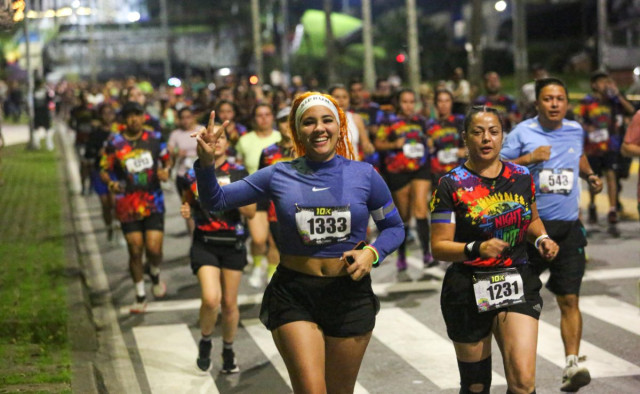 Manizales Night Run. 