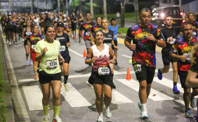 Manizales Night Run. 