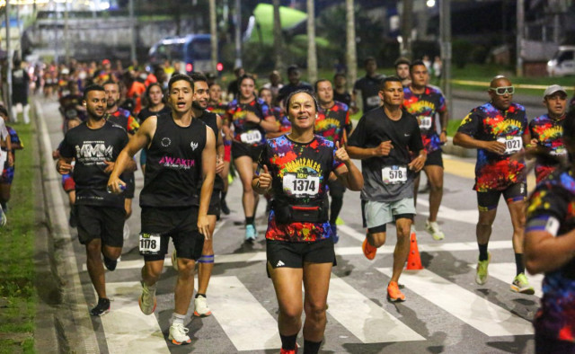 Manizales Night Run. 